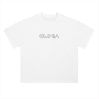 Omnia Causa Fiunt Sunflower Heavyweight  T-Shirt - White