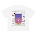 Ascendent Sun Editorial Graphic Boxy Fit Tee