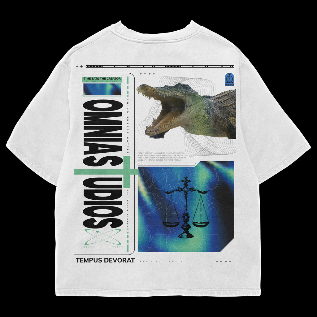 Time Eats The Creator Omnia legatum T-shirt